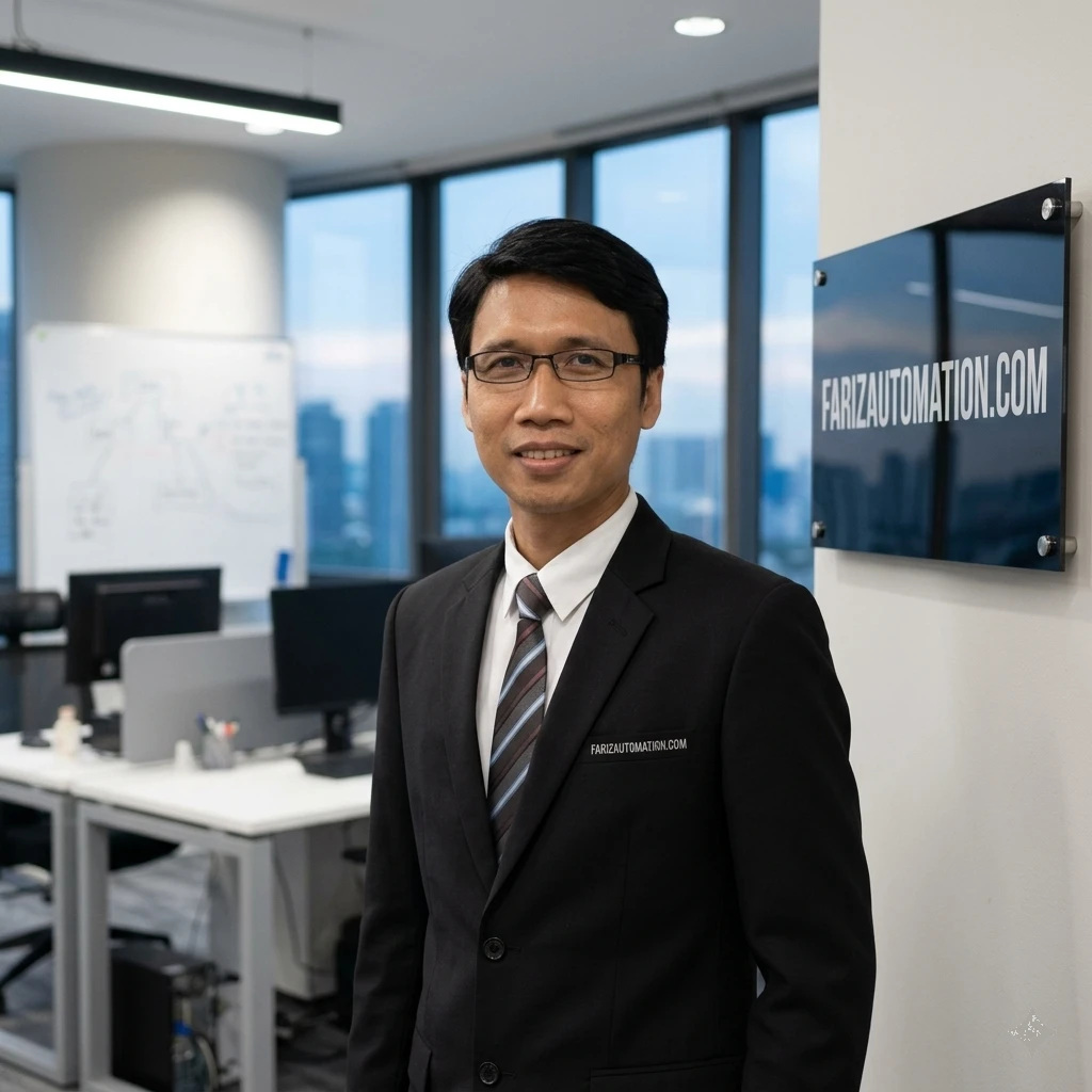 Fariz Iswanto - Pendiri Fariz Automation, asal Wonogiri